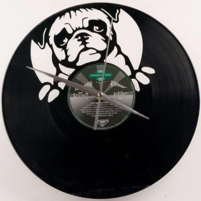 Yesterdays Vinyl Yesterday's Vinyl • Vinyl Wandklok