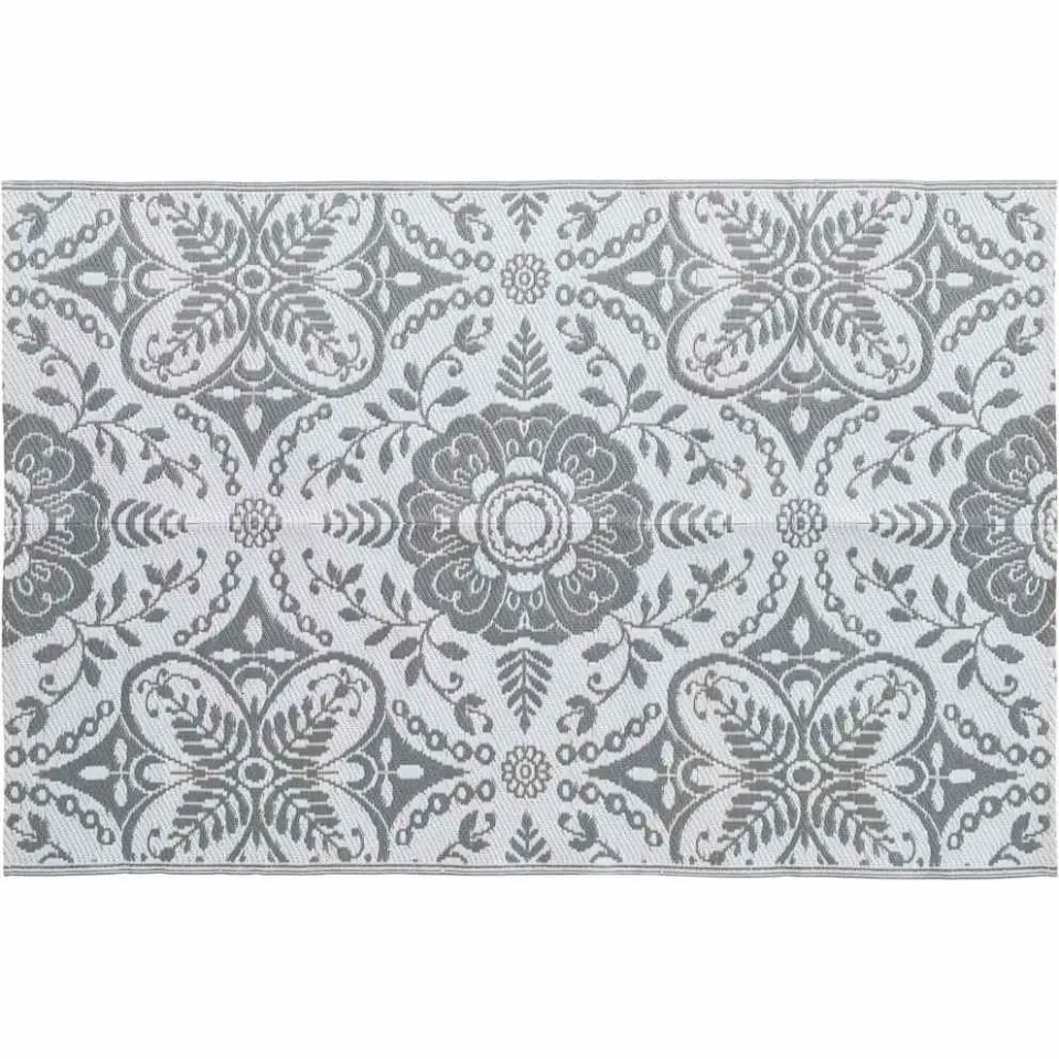 vidaXL Buitenkleed ARAKIL 190x290 cm PP lichtgrijs