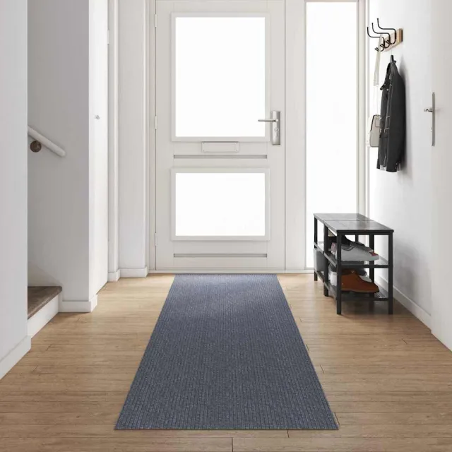 vidaXL Tapijt Loper Lichtgrijs 80 x 500 cm Stof, foto 2