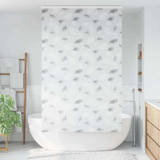 vidaXL Doucherolgordijn met cassette 120x240 cm stofbreedte 116 cm Grijs