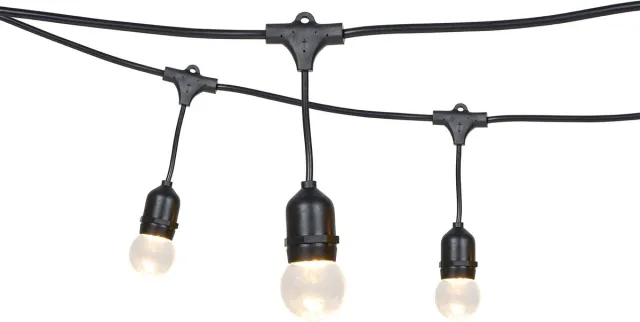 Buitenkado LED-Lichtsnoer - 20 meter - 50 lampjes - Incl. Prikkabel