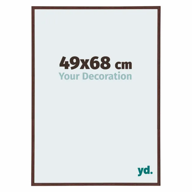 yd. Your Decoration - Fotolijst 49x68 cm - Kunststof - Bruin - Annecy