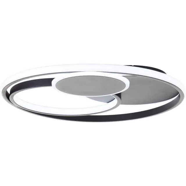 Brilliant Runda - Plafondlamp - LED 51,5W - 3000K-6000K - Zwart