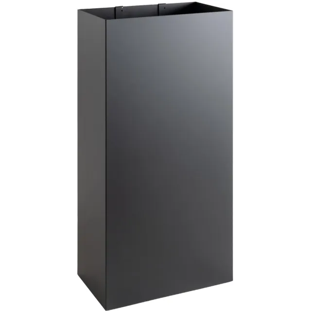 Famanu XL paraplustandaard van metaal met modern design, 2 haken en 2 afneembare wateropvangschalen, 25 x 15 x 50 cm wit