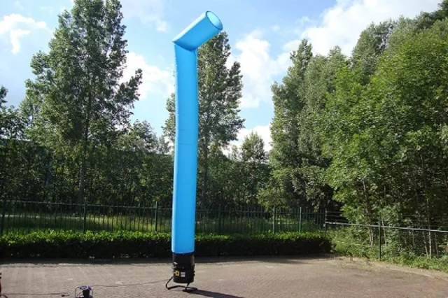 JumpFactory Sky Tube - Blauw - 6 Meter - Jump Factory - Excl. Blower