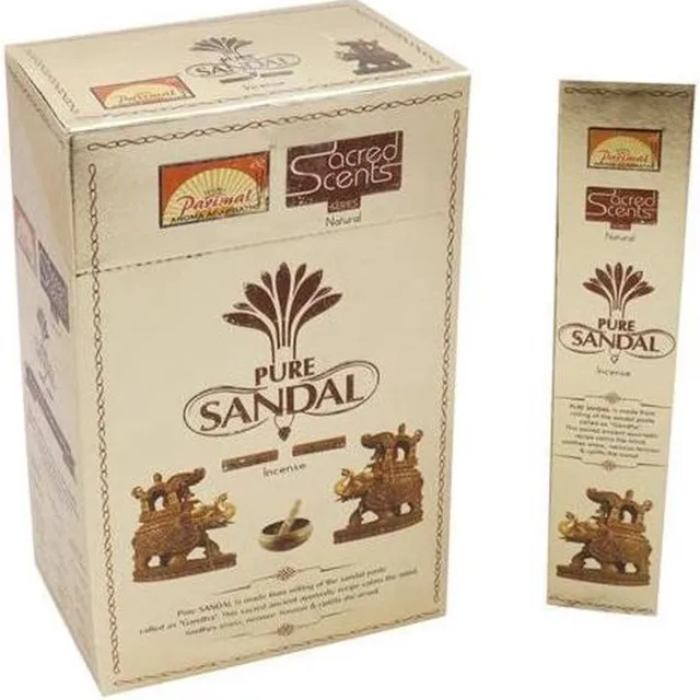 Green Tree Candle Parimal Pure Sandal Wierook 15 gr. Multicolor