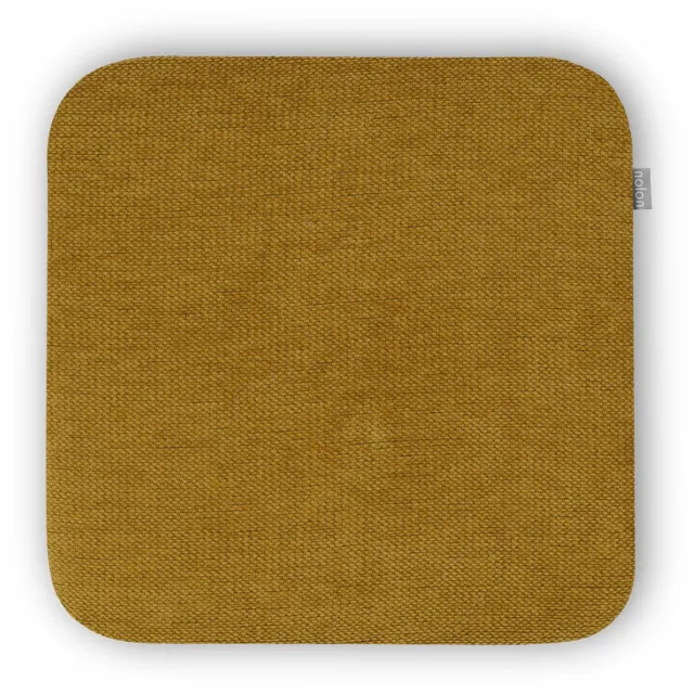 Nolon Jul Stoelkussen Mosgroen - Vierkant - Voor Binnen - Zitkussen Eetkamer - met Antislip - 34 x 34 cm
