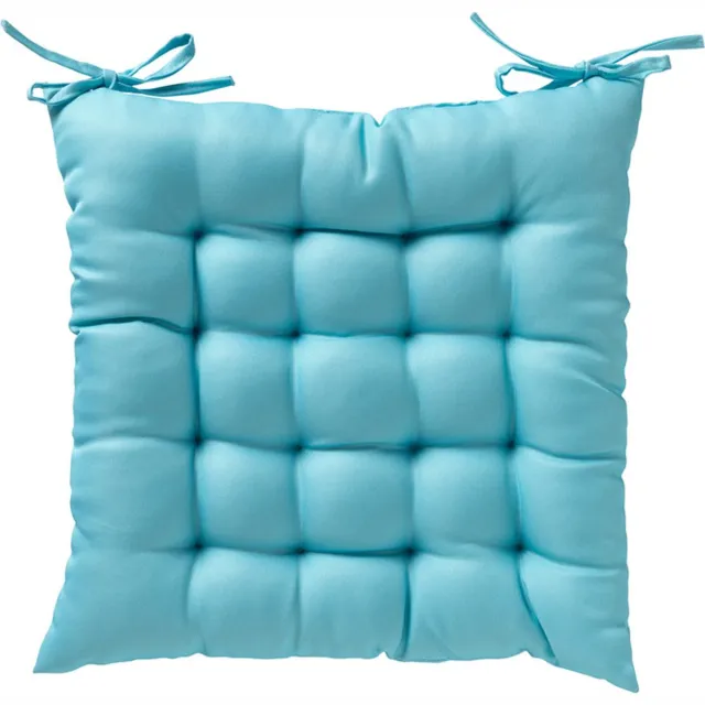Textino SONNY - stoelkussen 40x40 cm - matraskussen - Antigua Sand - blauw Turquoise