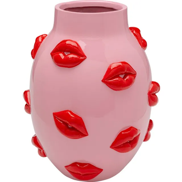 Kare Design Vaas roze monden rood 31cm Kare Design