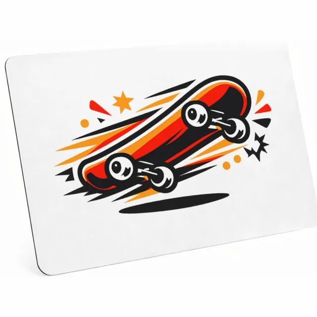 Mr Cadeautjes MDF magnetische fotolijst 28 x 19 - design Een compacte naamprint met een energiek icoon dat snelheid u | cadeau Wit