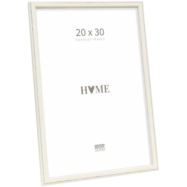 Deknudt Frames fotolijst S236F1 - wit landelijk hout - foto: 20x30 cm wit,landelijke stijl