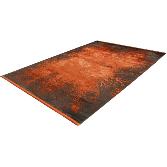 Lalee Pierre Cardin Elysee Lalee- Vintage - Super zacht - Shinny - acryl viscose - Vloerkleed – hotel sjiek - design tapijt fraai – modern designer Karpet - 240x330- Terra zwart
