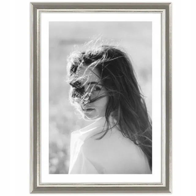 Luca Houten Fotolijst Zilver 15x21 cm - Klassiek Design