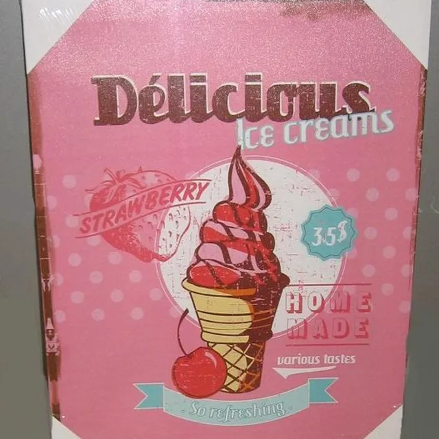 JJA canvasdoek - Sweet 50's - 30x40cm multi