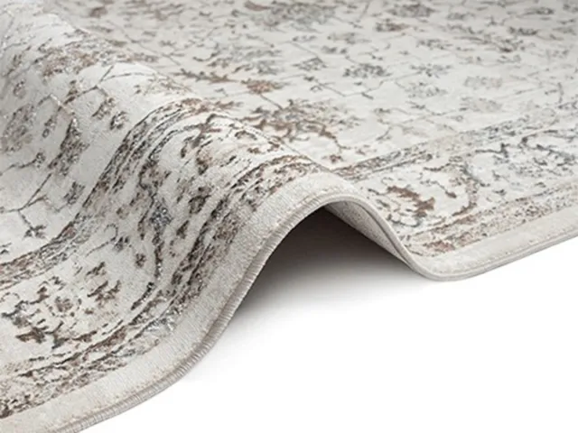 Merinos Karpet24 Creation - Luxe Crème Vloerkleed met Oosterse Stijl-80 x 150 cm cream