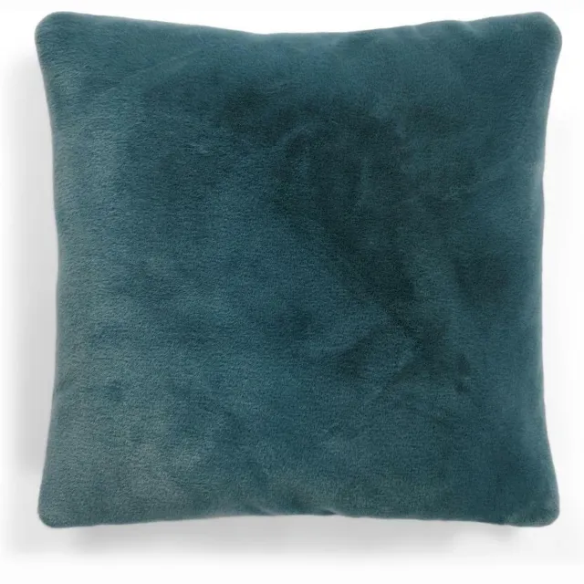 Essenza Furry Sierkussen Denim Blue - 50x50 cm