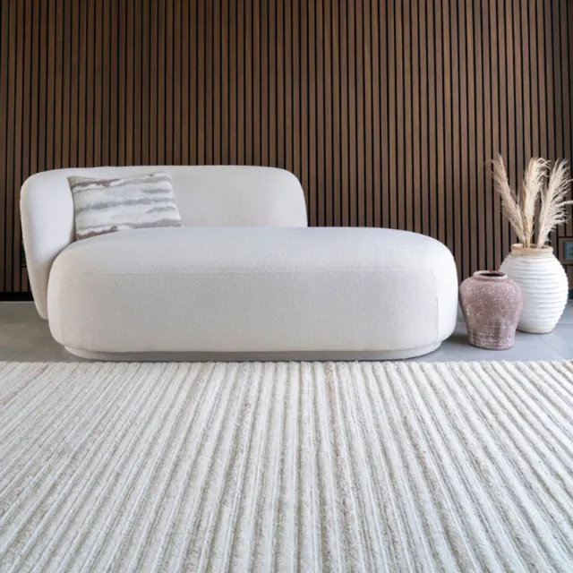 House Nordic Vloerkleed Mango Ivoor - Wol - 230x160x1cm - Vloerkleed Mango - House Nordic