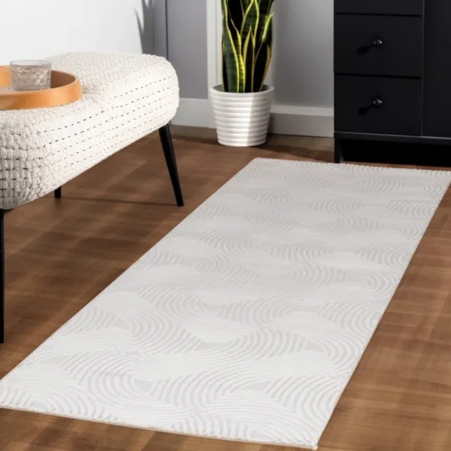 TapisTrend Designer tapijt Room Crèmekleurig vloerkleed voor binnen, geschikt voor de woonkamer, comfortabel, plat geweven, geschikt voor dagelijks gebruik