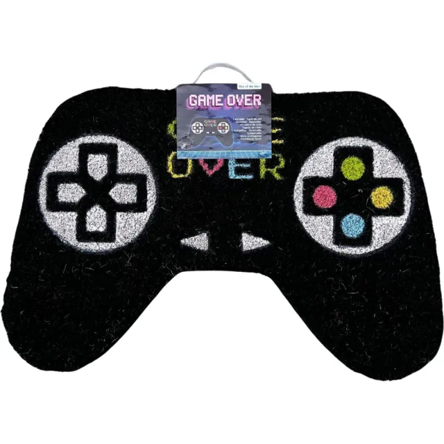 Out of the Blue Deurmat Game Over - Controller – Kokosvezel – Gamer Cadeau – 60 x 40 cm Nvt