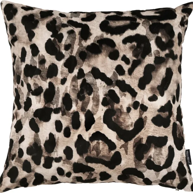 Melli Mello Most Wanted - Sierkussen - 45x45cm - Zacht - Modern - Inclusief Vulling - Luipaardprint