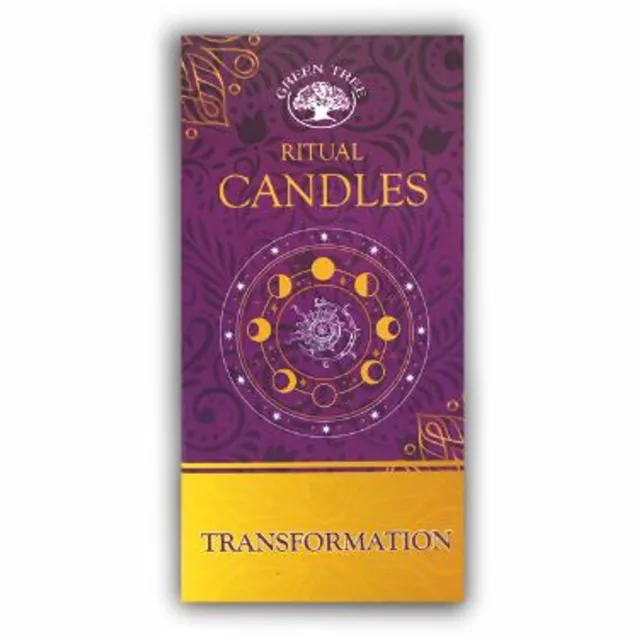 Green Tree Candle Magic Spell Kaarsen Paars (10 Stuks)