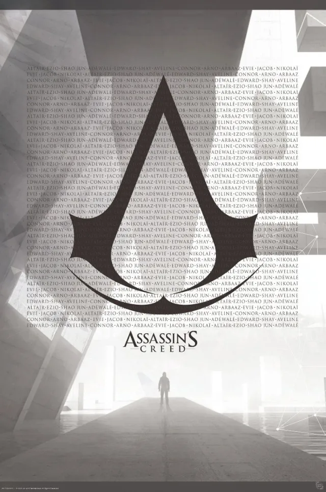 ABYSTYLE Poster Assassins Creed - Crest and Animus 61x91,5cm Divers