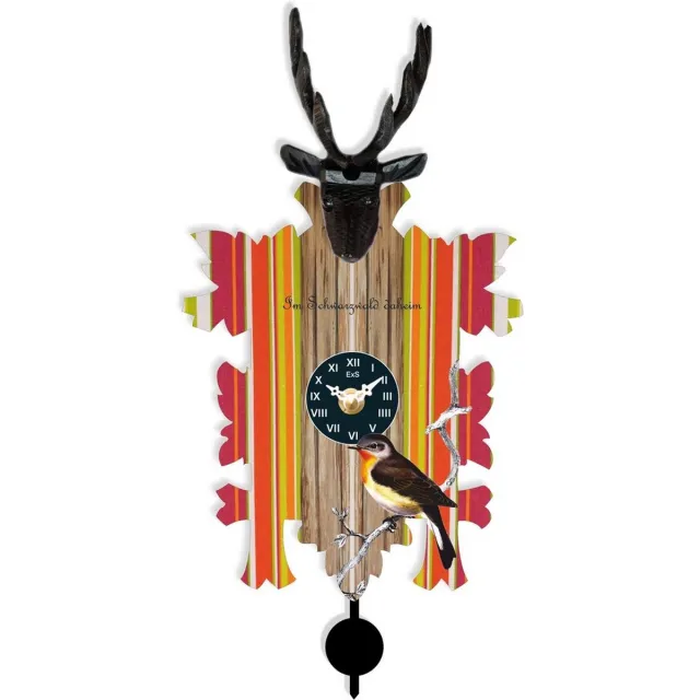Trenkle 3016_PQ - Wandklok - kwarts - ExS Line meerkleurig