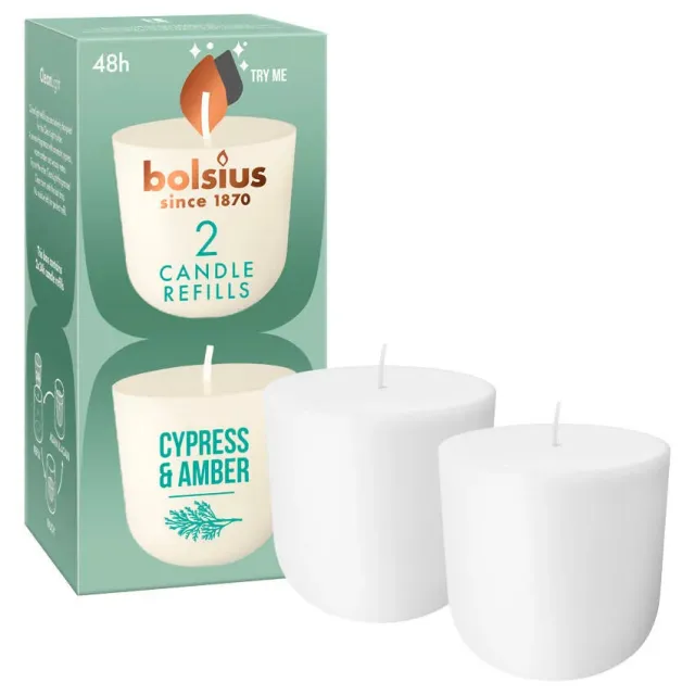 Bolsius Cleanlight navulling Grapefruit & Ginger crème