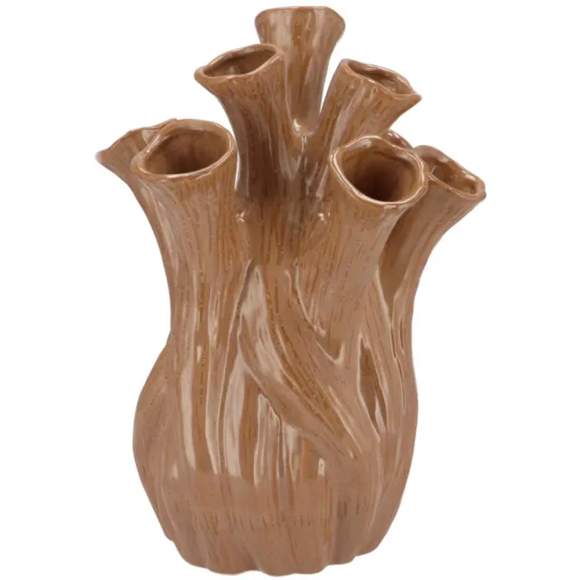 DK design Daan Kromhout - Vaas - Bloemenvaas - Milou - Scottish - Organic - Sand - Keramiek - 22x29cm