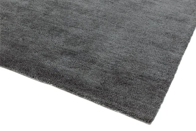 Eazy Living Easy Living - milo-Rug-Grey Vloerkleed - 200x290 - Rechthoek - Laagpolig Tapijt - Modern - Antraciet, Grijs