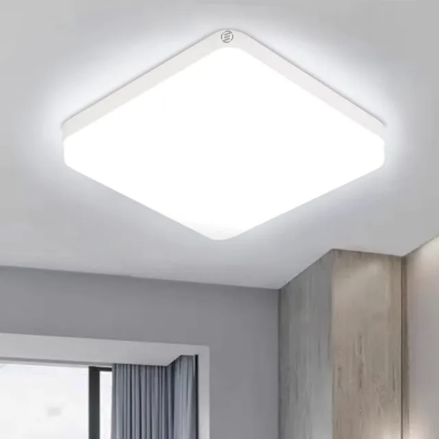 Equivera Plafonaire Lamp - Lamp - Plafond Lamp - Plafonnaire Lamp - Plafondlamp wit