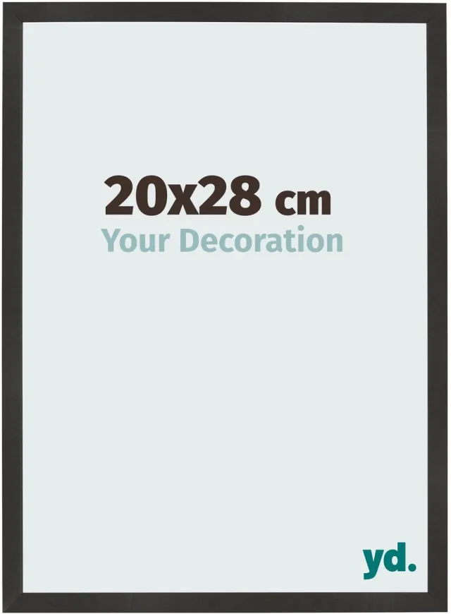 yd. Your Decoration - Fotolijst 20x28 cm - MDF - Zwart Mat - Bologna