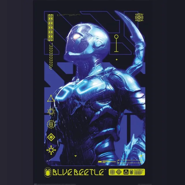 DC Comics Blue Beetle Alien Biotech - Maxi Poster - 61 x 96.5 cm Multi color