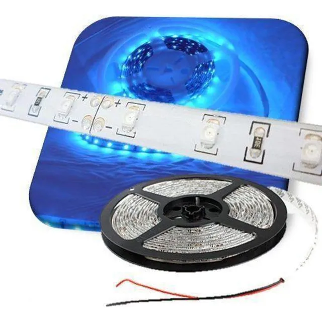 ABC-Led LEDstrip BLAUW 5-meter 60 leds/meter waterproof LED strip
