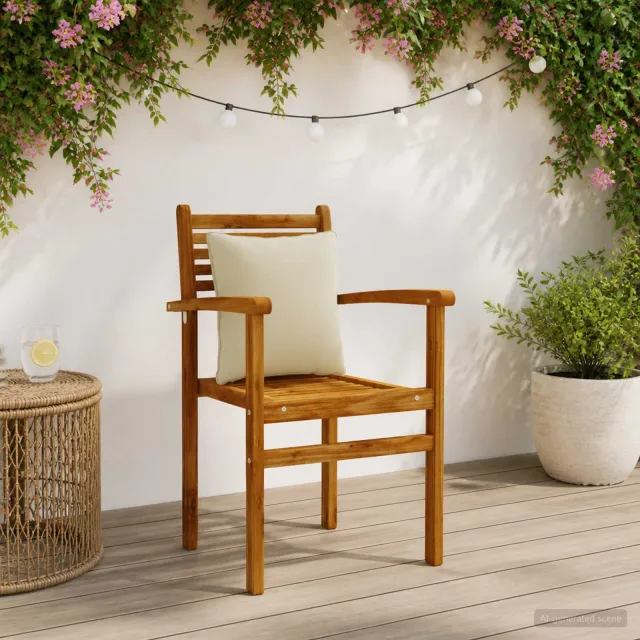vidaXL Rugkussen PUTTEN 4 st 100% Polyester Lichtgroen 40 x 40 x 15 cm