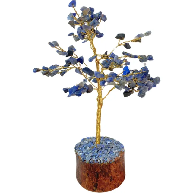 Ruben Robijn Edelsteen boompje Sodaliet ca. 18 cm Blauw