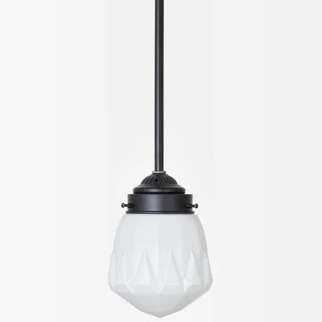 Coloured by Art Hanglamp Rocket Moonlight - Art Deco Trade Zwart