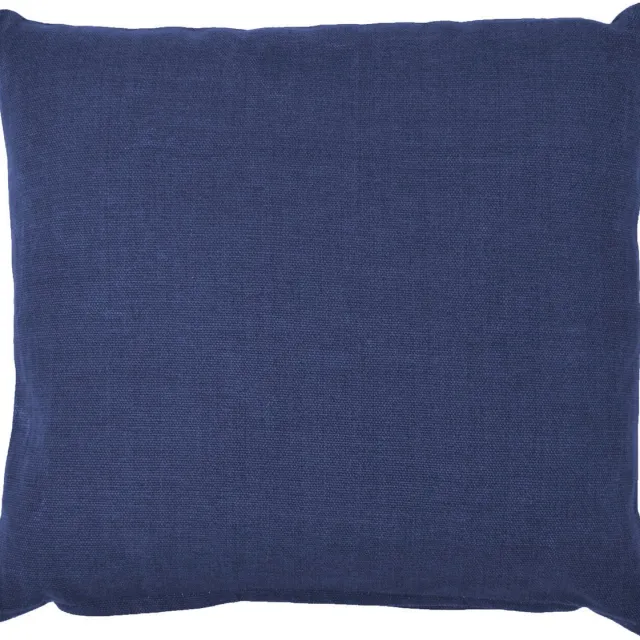 line & more Solid kussen blauw 45x45cm