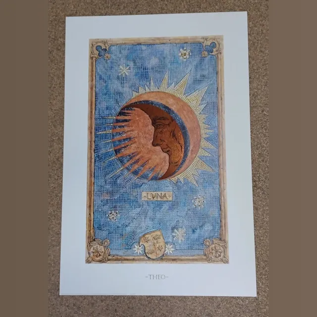 Verkerke poster Verkerke Theo Schildkamp - Luna 62 x 93 cm diverse kleuren