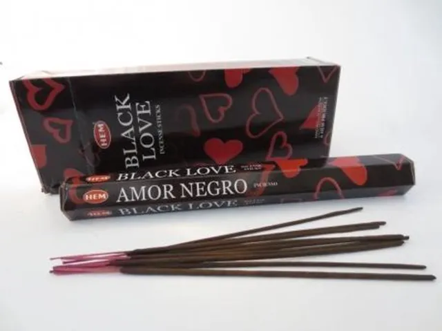 HEM Black Love HEM 120 stuks wierook stokjes Multicolor