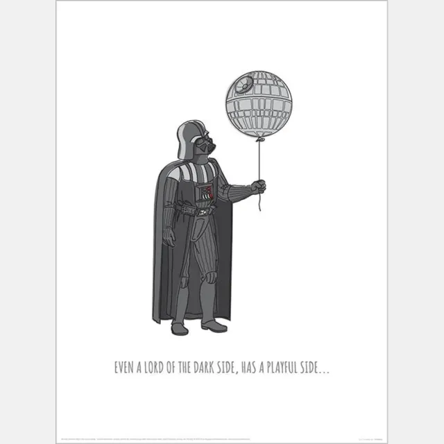 Pyramid Kunstdruk Star Wars - Live Everyday Day 30x40cm Divers