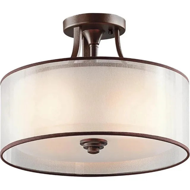 Steady Lighting Bohemian Plafondlamp - Steady Lighting - Kunststof - Bohemian - E27 - L: 38.1cm - Voor Binnen - Woonkamer - Eetkamer - Brons