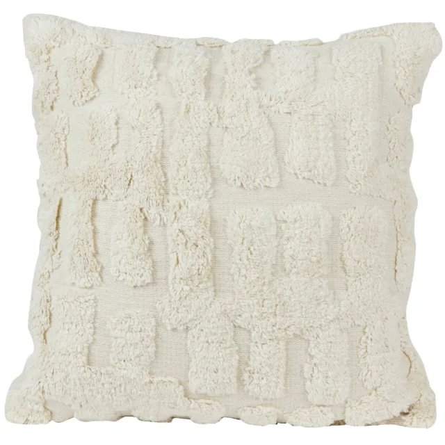 Light & Living sierkussen Sarmi (45x45 cm) crème