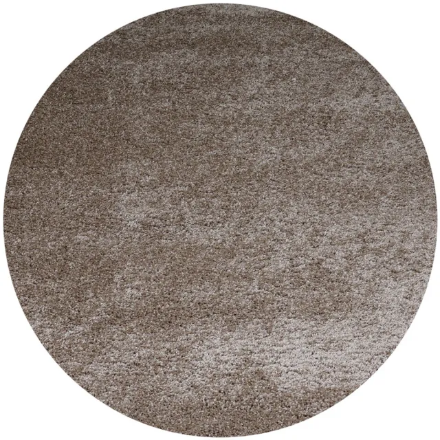 Veer Carpets Karpet Milano Bruin Rond ø200 cm