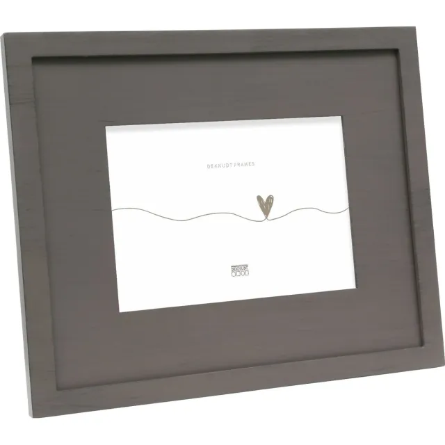 Deknudt Frames fotolijst S67KS9 P1 - taupe - passe-partout - 13x13 cm