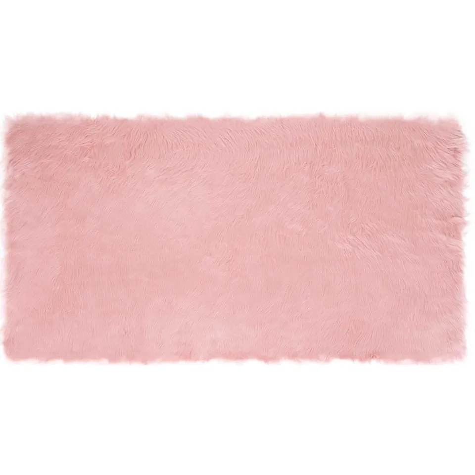 vidaXL Tapijt van imitatie TAFALLA Roze 80 x 150 cm Polyester