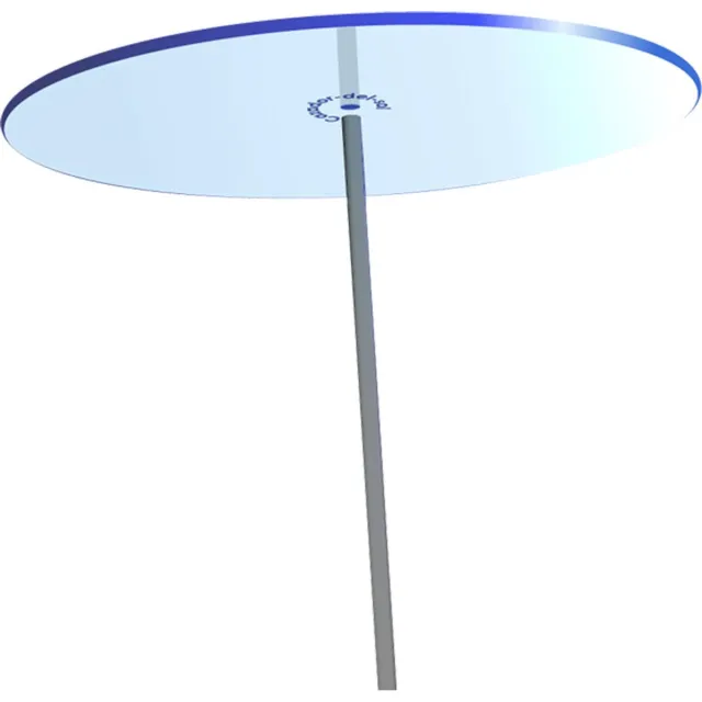 Cazador del Sol Zonnevangers Cazador Del Sol - tuin decoratie voor buiten - Blauw Ø200mm x 175cm Set1