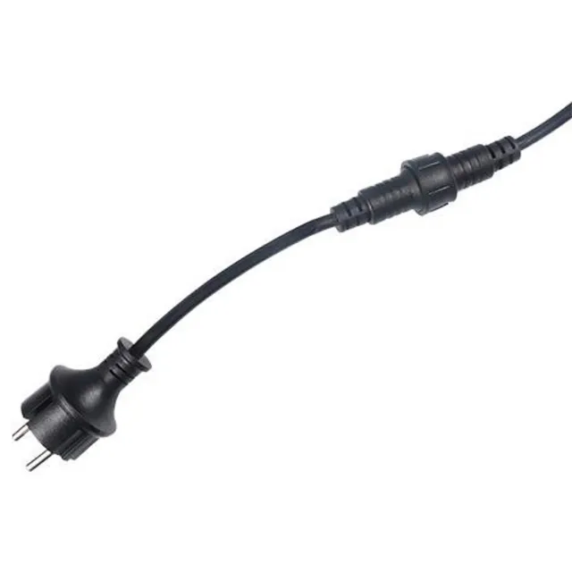 Fonkel 10m Arena Eco Prikkabel – Vaste lampen – Extra Warm Wit 1800K Lampjesslinger - Lichtsnoer - Sfeerverlichting Buiten en Binnen - Feestverlichting