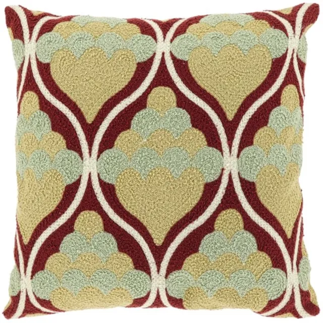Unique Living Sierkussen Julia - Dessin 2 - 45x45cm Multikleur