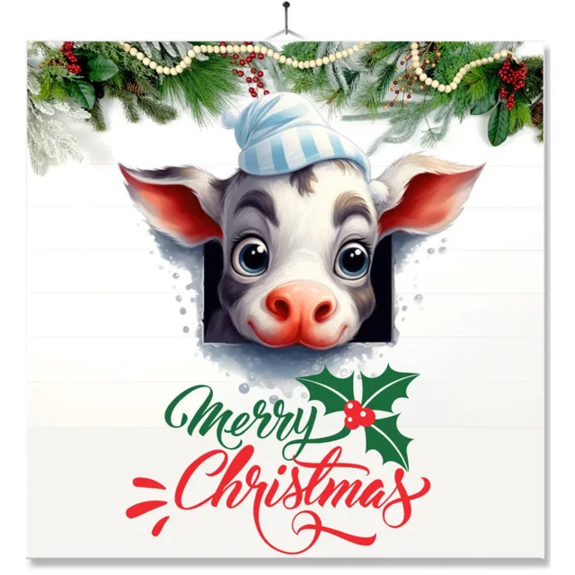 MC Living Tegel Met Opdruk | Kerst | Geschenk | Merry Christmas Dier Ontwerp 15